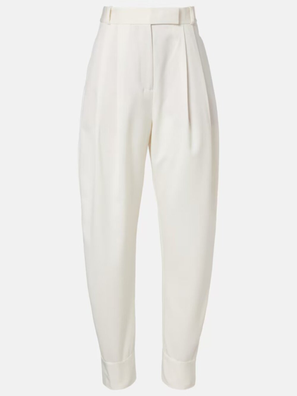 Róhe Wool-blend barrel-leg pants